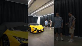 VIP DELIVERY OF DREAM CAR LAMBORGHINI ✅💯 lamborghini dreamcar shorts viralshort gouravsharma00 [upl. by Gazzo]