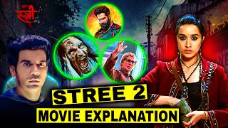 Stree 2 Movie Explained In HINDI  Stree 2 Film Story In HINDI  Stree 2 Recap  Stree 2 2024 Film [upl. by Enamrej]