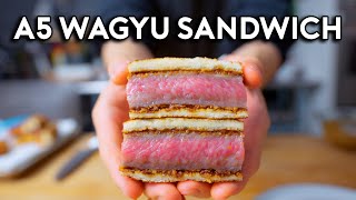 300 A5 Wagyu Sandwich from Final Fantasy XV  Arcade with Alvin [upl. by Peoples174]