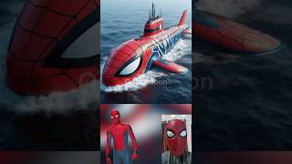 superheroes but Orca submarine 😱🔥Marvel amp DCAll Characters marvel avengersshortsrobot [upl. by Gefen]