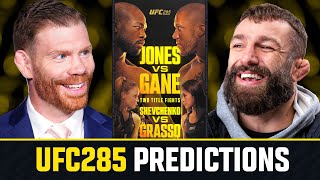 UFC 285 PREDICTIONS  RoundUp w Paul Felder amp Michael Chiesa 👊 [upl. by Marylin]