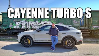 Porsche Cayenne Turbo S EHybrid Coupe  The 200k Euro Frugal Hybrid ENG  Test Drive and Review [upl. by Thor]