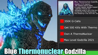 Kaiju Universe Blue ThermoNuclear Godzilla Predictions From GxK 🔥🔵 ROBLOX [upl. by Harrak]