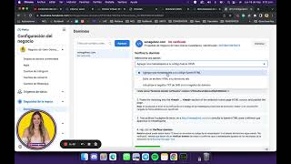 Cómo verificar un dominio en Facebook con Builderall [upl. by Nahor]