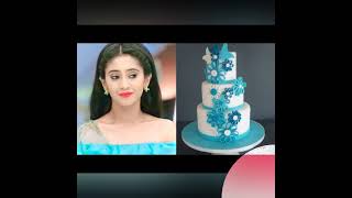 Naira dress colour vs cake 😍😍  Ritu varsha YouTube channel short video 🤩🤩 please subscribe guys [upl. by Nemraciram296]