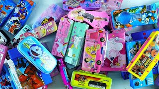 Pencil box Collection Unboxing Review ASMR Part 12 [upl. by Nitram]