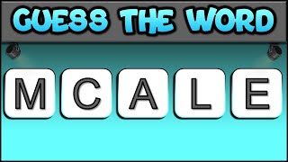 Scrambled Word Game 3  5 Letter words  Jumbled Words  Facts amp Fun with Tez [upl. by Amitak]