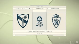 Previa Sevilla Atlético vs Real Zaragoza [upl. by Rosita]