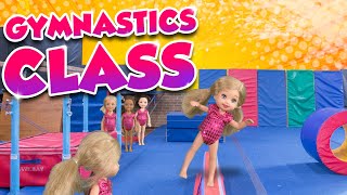 Barbie  The Twins First Gymnastics Class  Ep136 [upl. by Malony]