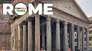 Most Beautiful tour of Rome Italy  7Hours of the Best Tourist Hotspots May 2024 [upl. by Ethelin]