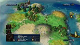 Sid Meiers Civilization Revolution Xbox 360 Gameplay [upl. by Ititrefen]