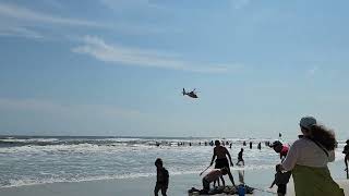 Ocean city air show 9 15 2024 coast guard helicopter [upl. by Matusow]