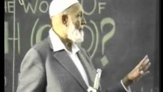 Quran Or The Bible Which Is Gods Word  In New York  Sheikh Ahmed Deedat [upl. by Saxon]