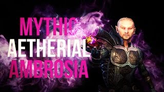 How to craft Mythic Aetherial Ambrosia in The Elder Scrolls Online ESO [upl. by Einnek]