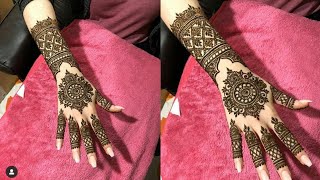 Latest Gorgeous Bridal Mehndi Design  Wedding Mehndi Designs 2020 mehendi designs simple and easy [upl. by Anaicul]