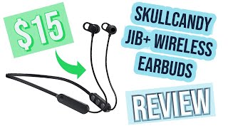 Skullcandy Jib Wireless Earbuds Jib Plus Headphones Review [upl. by Anyl]