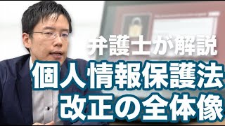 2020年 個人情報保護法 改正の全体像を弁護士が解説 [upl. by Dj]