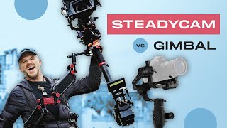 Steadicam operator talks “GIMBALS VS STEADICAM”  Which one is better [upl. by Yngad80]