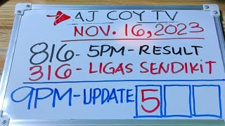 LIGAS JUD 316 816 RESULT9PM BANAT TA ANI [upl. by Healy]