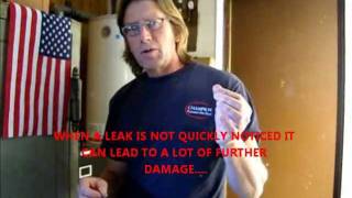 quotWater Heater DANGER  10quot 818 339 0572 CHAMPION PLUMBING ENCINO PLUMBERS quotWH blanketquot [upl. by Ainiger]