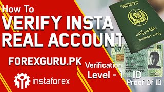 How To Verify Your Instaforex Trading Account  1st Level Verification  ForexGuruPk [upl. by Moffit]