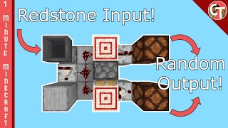 Redstone Randomizer for Minecraft Super easy Shorts [upl. by Janeva]