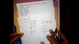 chain rule  crowns maths [upl. by Andrea]