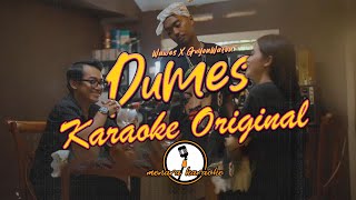 Dumes Karaoke Original  WAWES feat GUYON WATON [upl. by Aihsemek893]