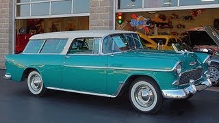 1955 Chevrolet Nomad [upl. by Odlanyar]