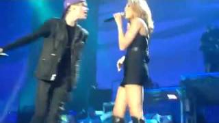 Miley cyrus feat Justin bieber  Overboard Live Full [upl. by Dinsmore128]