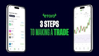 eToro™3 steps to making a trade [upl. by Hsirrap389]