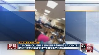 Video of violent classroom fight at Pinellas County high school raises concerns [upl. by Fasto]