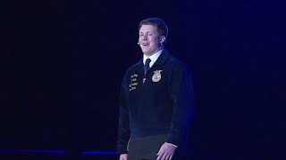 Sam Phillips Retiring Address  95th Iowa FFA State Leadership Conference [upl. by Lehacim]