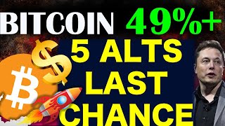 5 ALTCOINS FOR 100X BULL RALLY  BITCOIN IMPORTANT UPDATE  FTX FTT UPDATE  WAZIRX NEWS TODAY [upl. by Maria976]