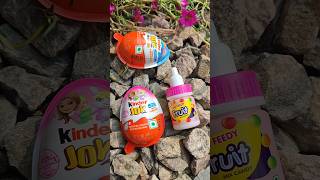 Fun Feedy Fruit Jems Chocolate in Kinder Egg shorts ytshorts candy [upl. by Ramel]