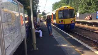 London overground class 378 departing at Brondesbury [upl. by Yumuk]