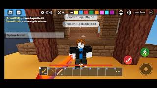 how to use the new give command Roblox bedwars [upl. by Jordan122]