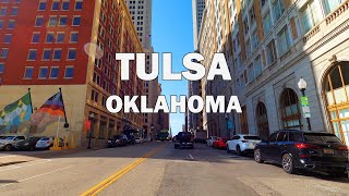 Tulsa Oklahoma  Driving Tour 4K [upl. by Ilenna]