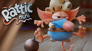 Rattic Mini Cartoon Compilation  9  Funny Cartoons For Kids [upl. by Urbannal]