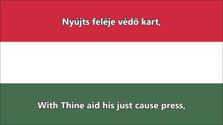 National anthem of Hungary HUEN lyrics  Magyarország himnusza [upl. by Erastatus]