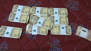 NEW INDIAN TEN rupee note bundle unwrapping [upl. by Mellie]