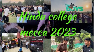 Mecca 2023  Hindu College Mecca 2023  Sunidhi Chauhan Live In Hindu College  Thanks Mecca Team [upl. by Sola]