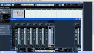 Efectos en vivo directo en Cubase  Live effects in cubase [upl. by Mufi]