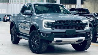 Ford Ranger Raptor 20L BiTurbo 4WD 10 AT  Interior and Exterior  Grey Color [upl. by Hurlbut883]