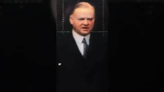 1934 President Herbert Hoover the great depression and Hoovervilles [upl. by Mckale]