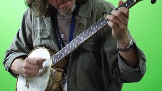 Irish Clawhammer Banjo quotCalifornia Rollquot Triplets  OCarolans Morgan Megan  Steve Baughman [upl. by Annaoj]