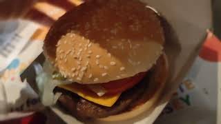 mcplant burger meal McDonalds yummy UK [upl. by Nohsauq]