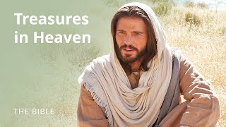 Matthew 6  Sermon on the Mount Treasures in Heaven  The Bible [upl. by Dong]