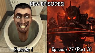 Skibidi Toilet 1  77 Part 3 All Episodes 60 FPS REMASTERED Upgraded Titan TV MAN Episode 78 [upl. by Refinne]