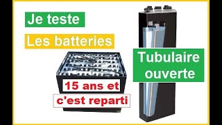 Je teste les batteries TUBULAIREs [upl. by Acimad]